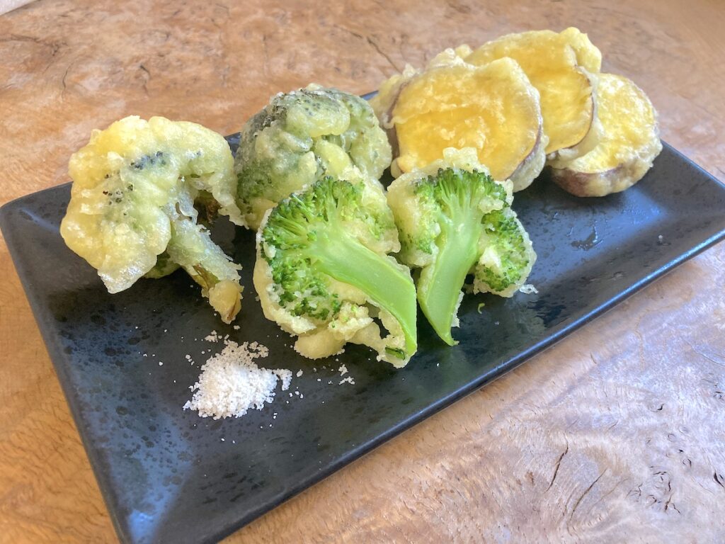 農家レシピ①：ブロッコリーの天ぷら