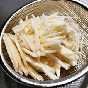 新生姜の天ぷら・かき揚げの作り方