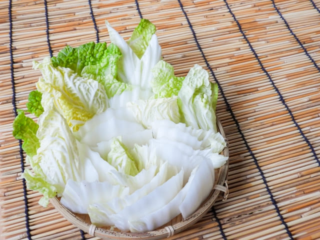 白菜を冷凍保存する方法